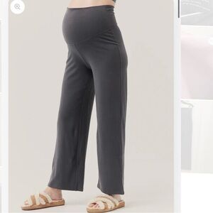 Pact Maternity Lounge Pant Storm/Gray Size Medium NWT